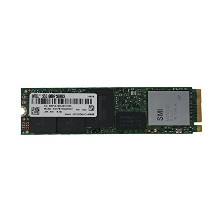 Intel 256GB M.2 SSD (Solid State Drive) 600p Series, 80mm, PCIe NVMe 3.0 x4, 3D1, TLC, Model: SSDPEKKW256G7