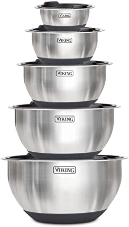 Viking 10-Piece Stainless Steel Bowl Set