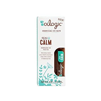 Oilogic Calming Essential Oil Blend Relax & Calm Roll-On For Kids and Toddlers