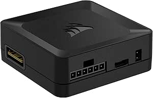 CORSAIR iCUE Link System Hub - Connect Up to 14 CORSAIR iCUE Link Devices - Reduce Cable Clutter – Innovative Single-Cable Design - Black