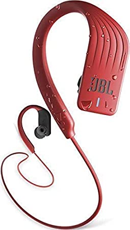 JBL Endurance Sprint Waterproof Wireless in-Ear Sport Headphones with Touch Controls (Red) (JBLENDURSPRINTRED)