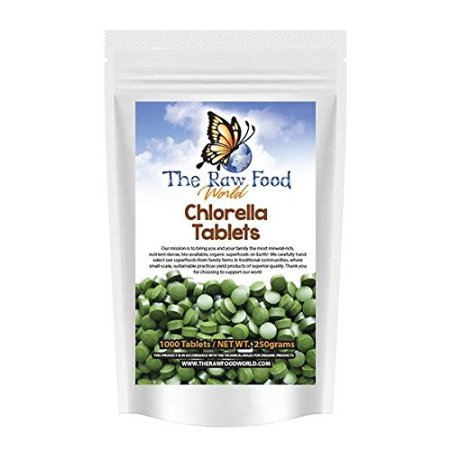 Chlorella Tablets 250 grams - Mega-Pack 1000 Tablets