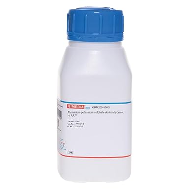 GRM209-500G Aluminium Potassium Sulphate Dodecahydrate, A.R, 500 g