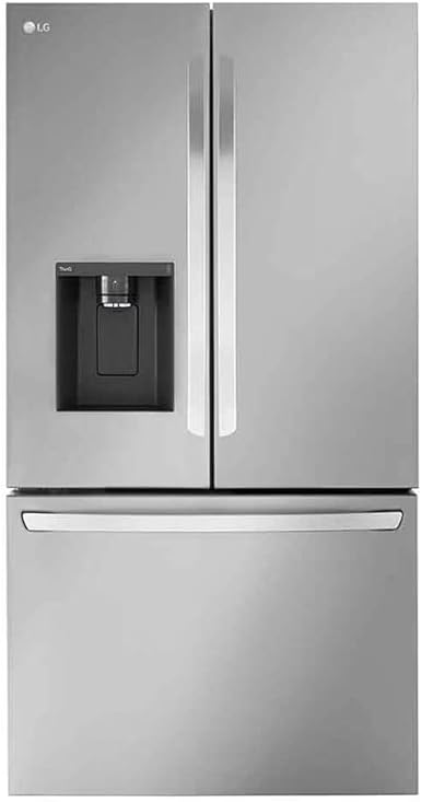 LG LRFXC2606S 25.5 Cu. Ft. Stainless Steel French Door Smart Refrigerator