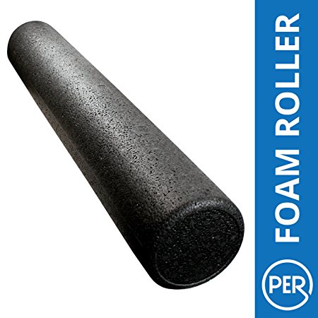 PERformance Roller - EPE Black High Density Foam Roller, 1.9 lbs per cubic foot density
