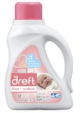 Dreft Stage 1 Newborn Liquid Laundry Detergent HE 50 oz 32 loads