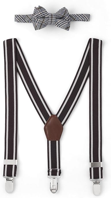Gymboree Boys' and Toddler 2-Piece Bow Tie and Suspenders Set