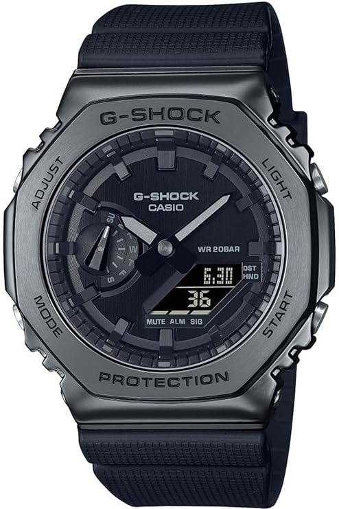 Casio G-Shock Analog-Digital Black Dial Men GM-2100BB-1ADR (G1371)