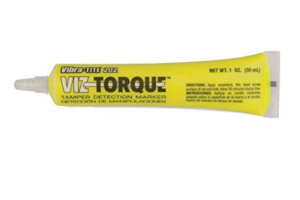 Viz-Torque Tamper Detection Marker Yellow