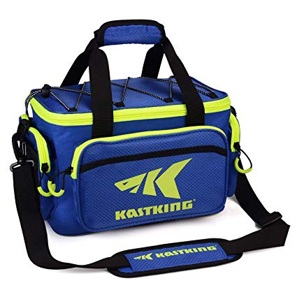 KastKing Fishing Tackle Bag Fishing Bag 3600 3700 Tackle Box Bag Fishing Gear Bag, Water Resistant Fishing Tackle Storage Bag