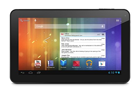 Ematic EGS102BL 10.0-Inch 4GB Genesis Prime XL Multi-Touch Tablet (Black)