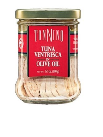 Tonnino Ventresca Tuna in Olive Oil 6.7 oz. Jars Pack of 6