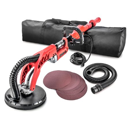 POWER PRO 2100 Electric Drywall Sander - 6 Speed, 710 Watts, Extendable, FREE Sanding Discs