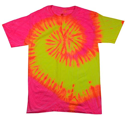 Buy Cool Shirts 100% Cotton Colorful Tie Dye Vibrant Shirt