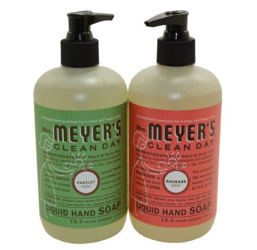 Mrs. Meyer's Clean Day Liquid Hand Soap Variety 12.5 oz Each (Pack of 2)