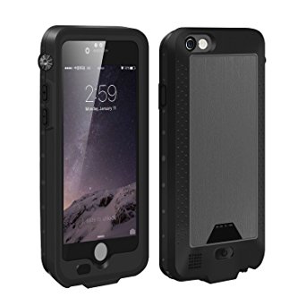 M.Way Waterproof Rechargeable Protective Battery Case High Capacity Waterproof External Battery Charger 5.5 Inch 4300 mAh For iPhone 6/6S plus