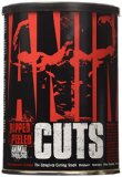 Universal Nutrition Animal Cuts Ripped and Peeled Animal Training Pack Sports Nutrition Supplement 42 Servings