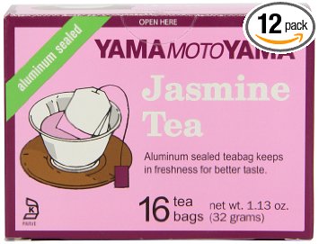 Yamamotoyama Jasmine Tea 113-Ounce Boxes Pack of 12
