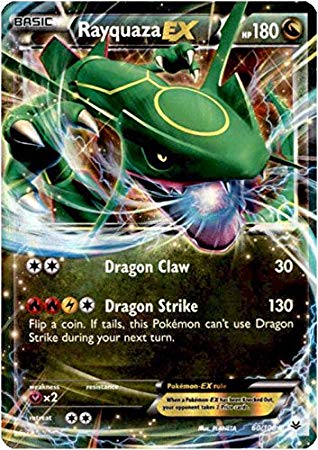 Pokemon - Rayquaza-EX (60/108) - XY Roaring Skies - Holo