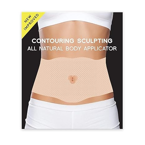 All Natural Moisturizing Body Applicator Wrap – Easy to Use Body Wrap -Anti Cellulite Solution- Firming Toning Tummy Wrap (6 WRAPS)