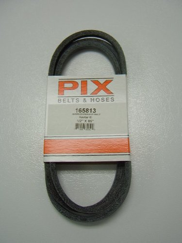 165813, 161850 Replacement belt made with Kevlar. For Craftsman, Poulan, Husqvarna, More.