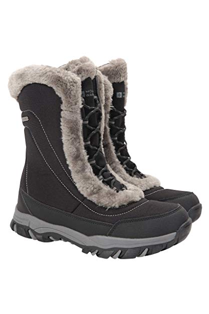 Mountain Warehouse Ohio Womens Winter Snow Boots - Ladies Warm Shoes