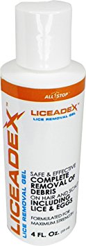 Liceadex Head Lice Treatment for Nit & Egg Removal Gel 4 oz