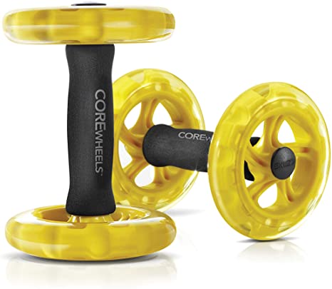 SKLZ Core Wheels Dynamic Strength and Ab Trainer Roller, Set of 2