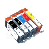 Sophia Global Compatible Ink Cartridge Replacement for HP 564XL 1 Black 1 Photo Black 1 Cyan 1 Magenta 1 Yellow
