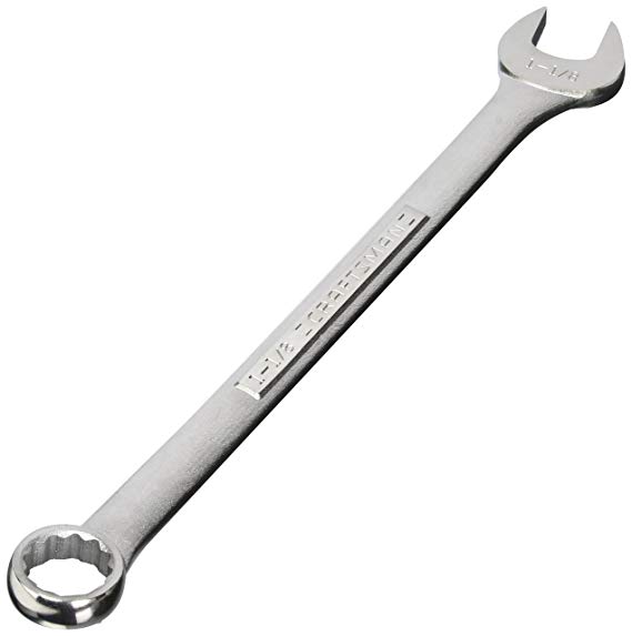 Craftsman 1 1/8 Inch Wrench 12 Point Combination, 9-44707