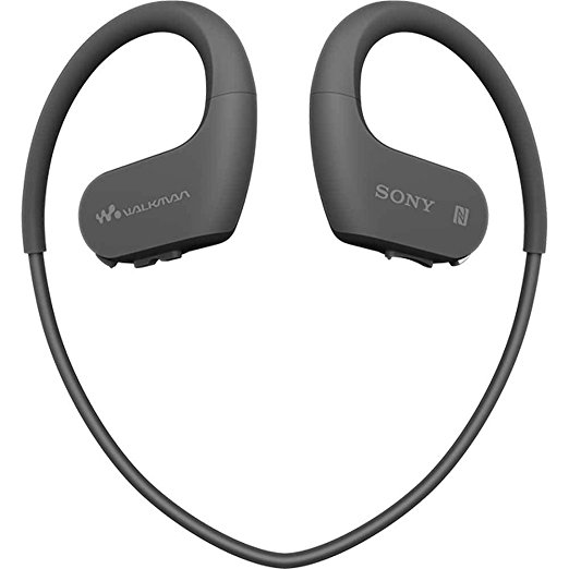 Sony NWWS625B 16GB Waterproof and Dustproof Walkman with wearable Remote & Bluetooth