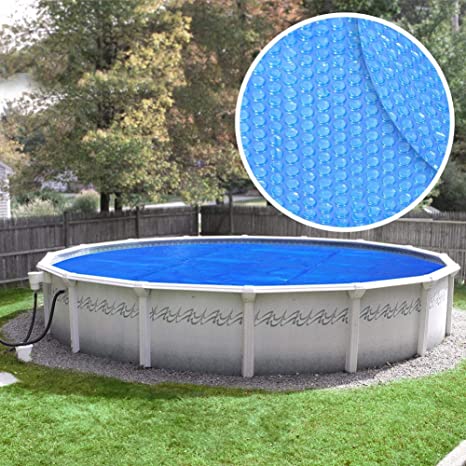 Robelle 21S-8 Box Heavy-Duty Solar Cover for 21' Round Swimming Pool, Blue