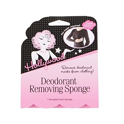 Hollywood Deodorant Removing Sponge 1 Reusable Foam Sheet