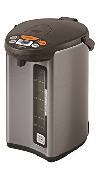 Zojirushi CD-WCC40 Micom Water Boiler & Warmer, Silver