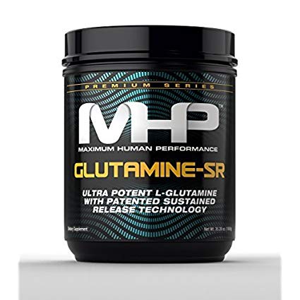 MHP 12-Hour Muscle Feeder, Glutamine-SR, Unflavored, 32 oz. (1000 g)
