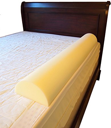 Stay Put Big Girl and Boy Bed - Semicircle Bed Rail Bumper Pad for Toddler