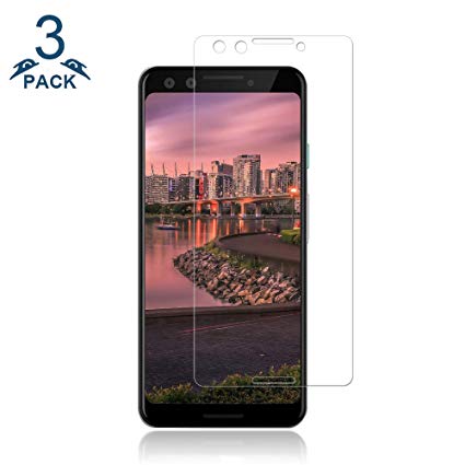 3 Pack Google Pixel 3 Screen Protector,BBInfinite[Case Friendly][Anti-Scratch] [HD][Anti-Fingerprint][Anti-Bubble][9H Hardness] Screen Protector Compatible with Google Pixel 3