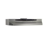 Broan QT230SS 30-Inch Convertible Range Hood Stainless Steel