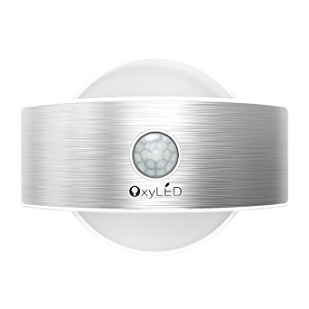 OxyLED T-03s Rechargeable Stick Anywhere Bright Motion Sensor LED Night Light LED, Wall Sconce Sense Light