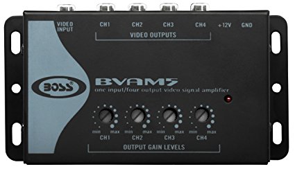 BOSS AUDIO BVAM5  Video Signal Amplifier 4 RCA Outputs