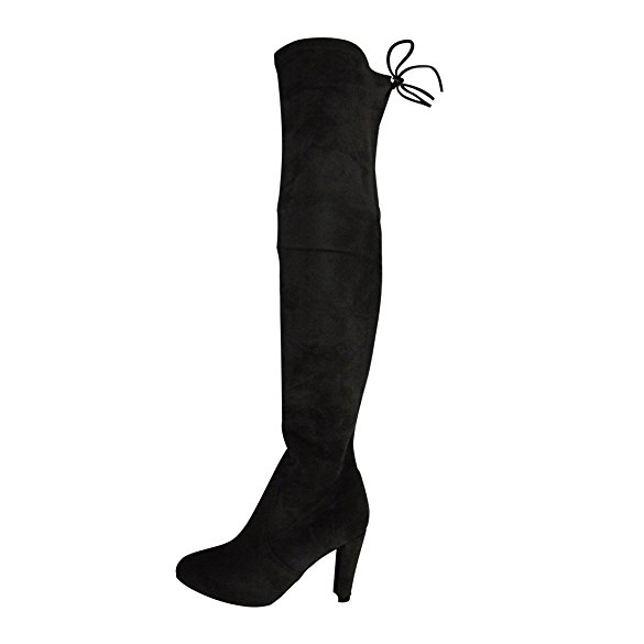 Kaitlyn pan sale thigh high boots