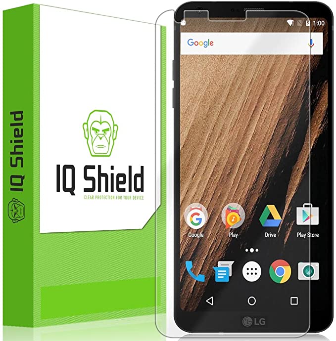 IQ Shield Screen Protector Compatible with LG G6 LiquidSkin Anti-Bubble Clear Film