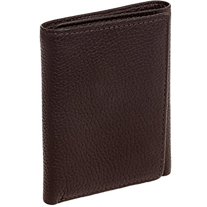 Ross Michaels Mens Leather Trifold Wallet