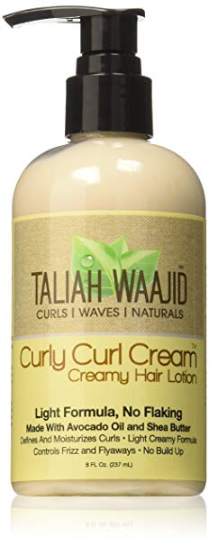 Taliah Waajid Curly Cream Creamy Hair Lotion,8 oz