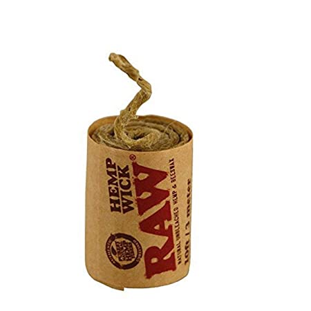 OutonTrip RAW Hemp Wick Lighting Thread (Brown, 300cm)