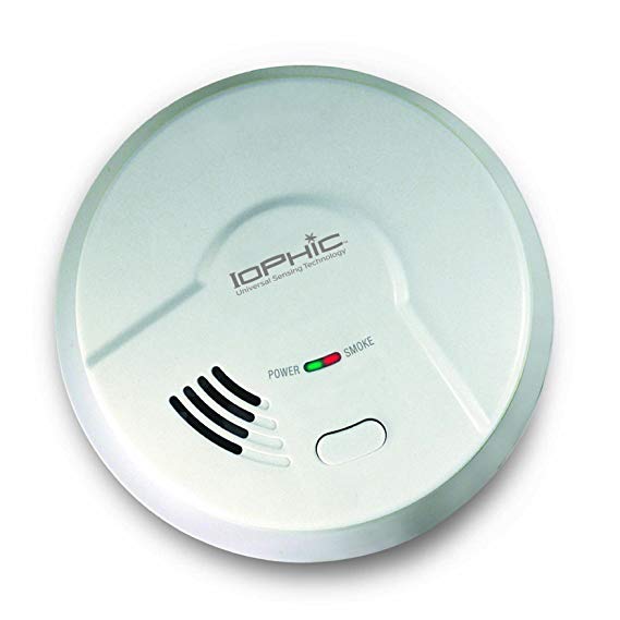 Universal Security Instruments Hardwired 2-in-1 Smoke and Fire Alarm, Model MDS107