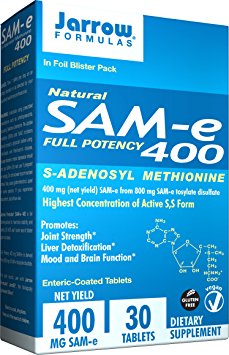 Jarrow Formulas - Sam-E, 400 mg, 30 tablets