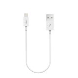 Apple MFi Certified Aukey Lightning to USB Cable 8 pin Sync and Charging Cord 02m 066ft with Ultra Compact Connector Head White