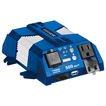 Rally Marine Grade 500W Power Inverter with USB Charging Port and Map Light (7637)