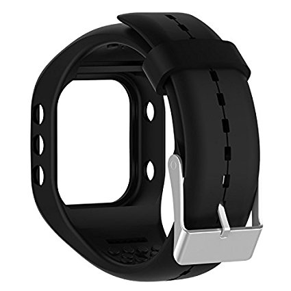 Band For Polar A300, Soft Adjustable Silicone Replacement Wrist Watch Band For Polar A300 Watch